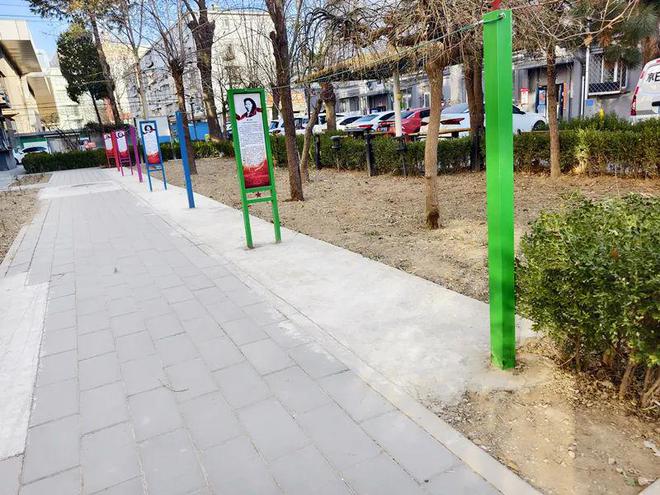 这社区便民晾衣杆让居民省心省力→k8凯发国际登录晾晒有去处顺义(图6)