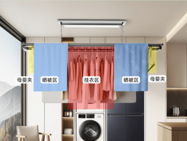 衣体验——衣被同晒才是真爱智能晾衣架：盼盼重新定义晾(图4)